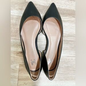 JOURNEE COLLECTION - CORTNI D'ORSAY FLATS IN FAUX LEATHER - Size 9 - Woman’s